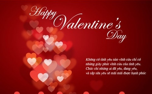 Những câu chúc Valentine hay nhất ý nghĩa nhất dành tặng người yêu 1