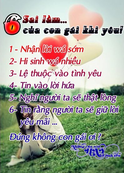 Những câu nói hay nhất mọi thời đại về con gái khi yêu -8