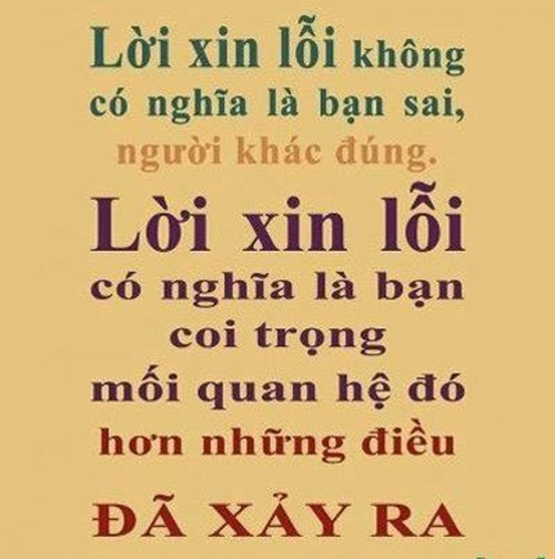 Những câu xin lỗi người yêu hay nàng dễ tha lỗi cho nhất 1