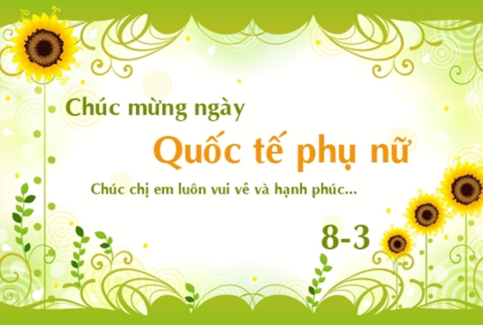 Những lời chúc 8/3 đầy ý nghĩa gửi đến những người thân yêu 2