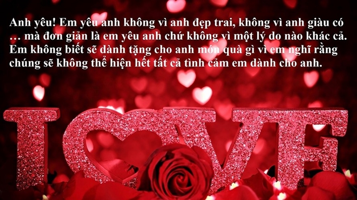 Những lời nói hay nhất- câu nói ý nghĩa nhất dành cho người yêu nhân ngày Valentine 14/2 2