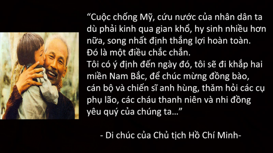 Những câu nói hay bất hủ đi vào lòng người của chủ tịch Hồ Chí Minh -3