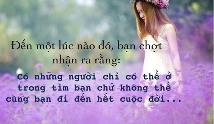 Những câu nói hay về tình yêu buồn khá tâm trạng được chia sẻ nhiều qua mạng xã hội 8