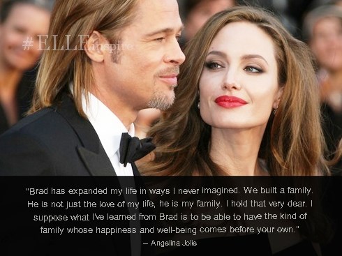Những câu nói hay ý nghĩa cảm động về tình yêu từ cặp đôi Brad Pitt - Angelina Jolie-7